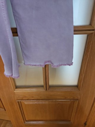 Pantalón rosa largo ancho renatta&go renatta