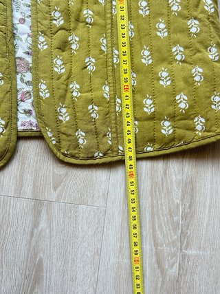 Chaleco acolchado mujer estampado floral