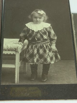 3 Fotos Antiguas 1902 Fotógrafa Pionera