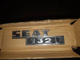 Anagrama SEAT 132 L Metálico Original