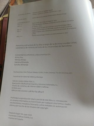 2 libros.museos del mundo y la luzen la pintura