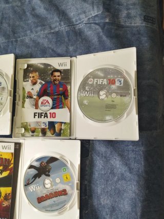 Lote 3 Juegos Wii: FIFA 10, 12 y Dragon 2