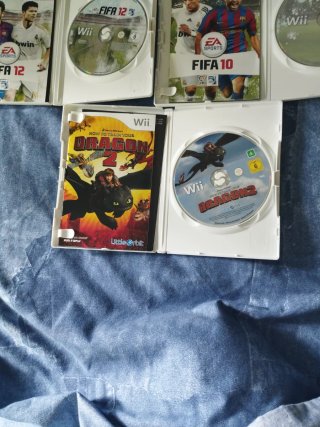 Lote 3 Juegos Wii: FIFA 10, 12 y Dragon 2
