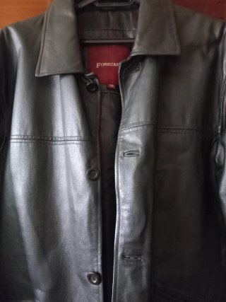 Chaqueta de piel hombre Forecast Talla L