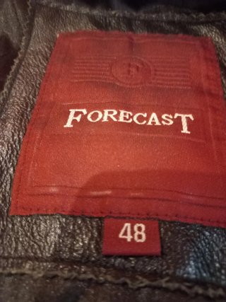 Chaqueta de piel hombre Forecast Talla L