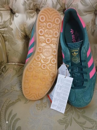 Adidas Gazelle Verde y Rosa Talla 41