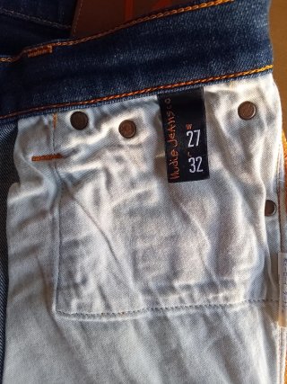 Pantalón vaquero Nudie Jeans Co azul
