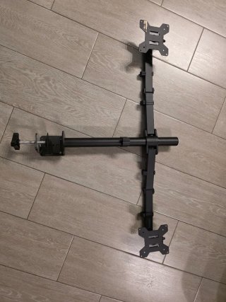 Soporte doble monitor ajustable