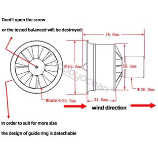 Motor Turbina Aeronáutica 4900KV 40A 3S