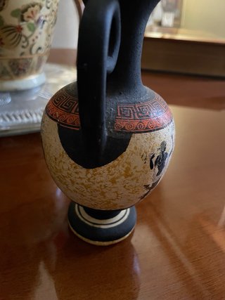 Piccolo vaso decorativo souvenir Grecia
