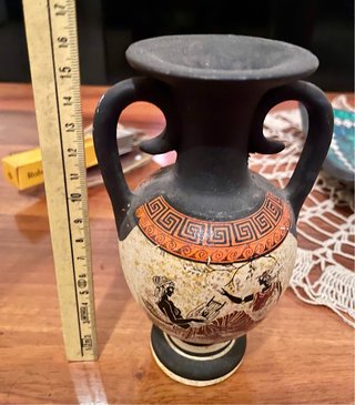 Piccolo vaso decorativo souvenir Grecia