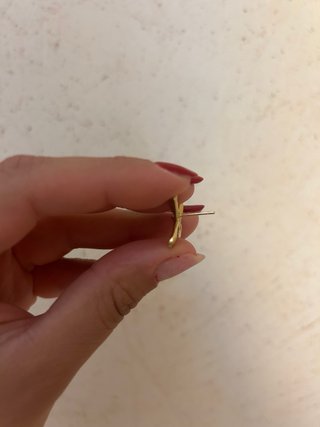 Orecchini fiocco donna oro e rossi placcati oro