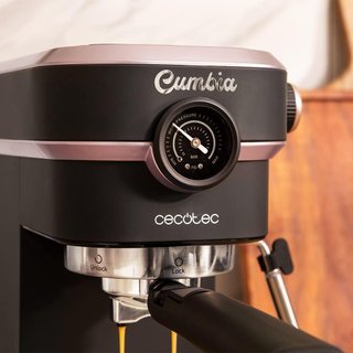 Cafetera Espresso Cecotec Cumbia Rose Pro negra