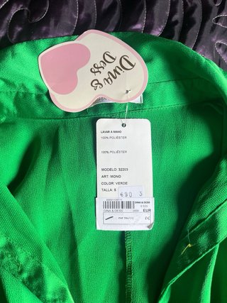 Enterizo Dina & Dess Verde Talla S