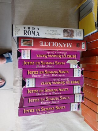 Lote VHS Toros y Semana Santa Jerez