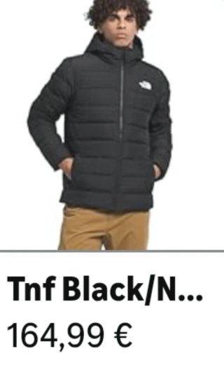 The North Face Giubbotto Nero