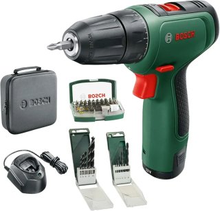 Taladro Bosch 12V con accesorios