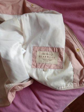Chaleco acolchado rosa