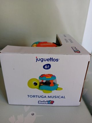 Tortuga Musical Juguettos Bebé Vit 6m+