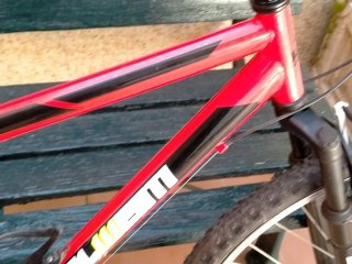Bicicleta Cadete Roja