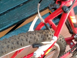 Bicicleta Cadete Roja