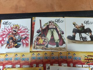 One Piece Colección Shikishis completa