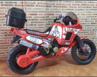 Moto Dakar para niño