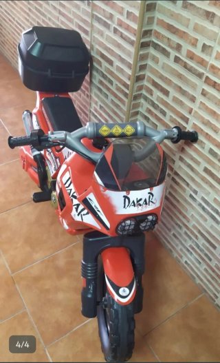 Moto Dakar para niño
