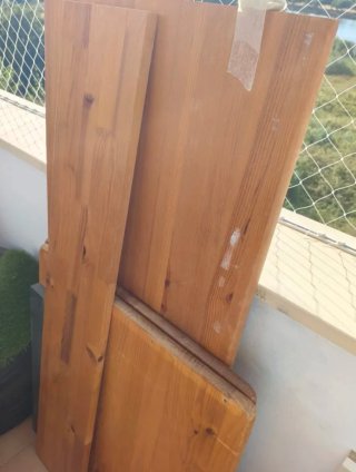 Escritorio madera maciza pino