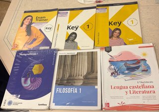 Libros textos primero bachillerato