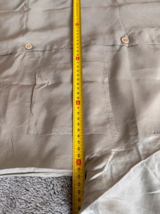 Camicia vintage stile giapponese L beige