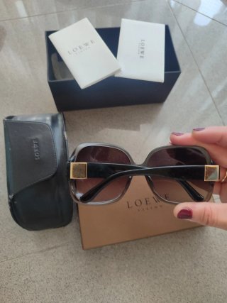 Occhiali da sole Loewe marroni