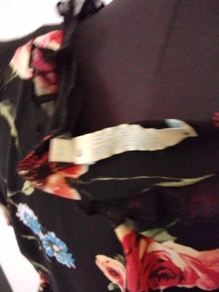 Completo Gonna Midi e Blusa Floreale
