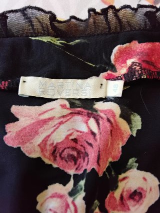 Completo Gonna Midi e Blusa Floreale