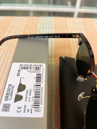Occhiali da sole Ray-Ban Clubmaster Tartaruga