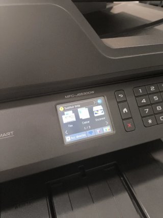 Impresora de oficina Brother A3/A4 Negra