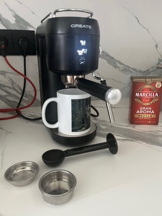 Cafetera Create Negra