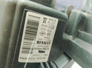 Renault 260607570r, 8200459824 faro clio 20941734