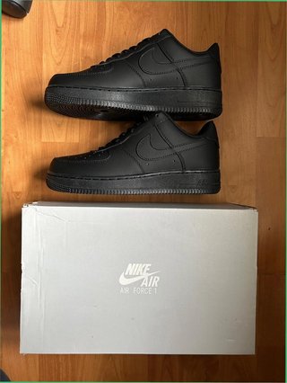 Nike Air Force 1 Talla 36.5 Negro