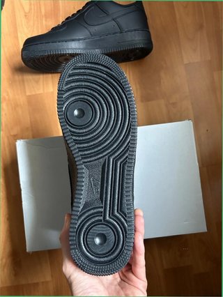 Nike Air Force 1 Talla 36.5 Negro