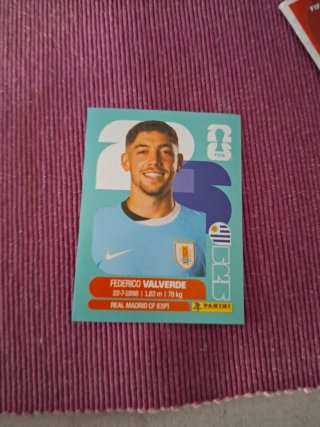 Cromo Federico Valverde Real Madrid CF