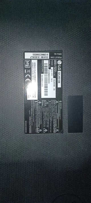 Pantalla LG 32 sin cargador