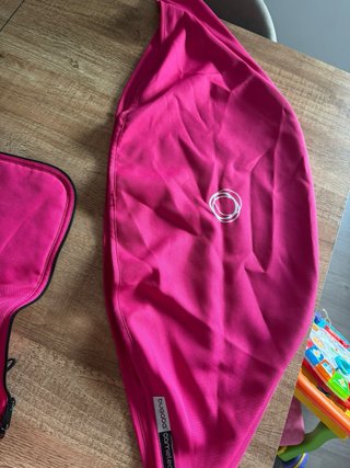 Capota y funda Bugaboo Cameleon rosa