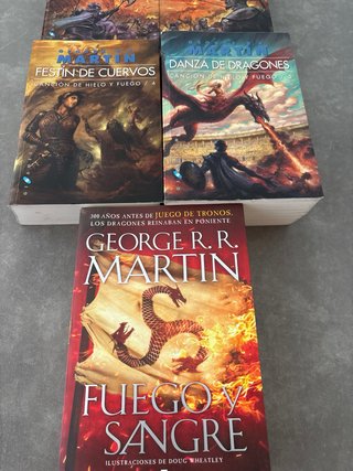 Colección Libros Juego de Tronos George R.R. Marti