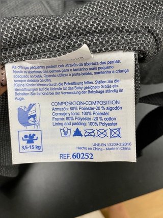 Jané Dual Mochila Portabebé Ergonómica, Desde Nacimiento (3,5–15 kg)