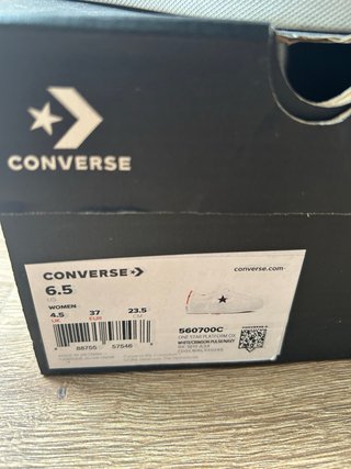 Zapatillas Converse Blancas Talla 37.5
