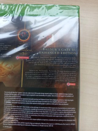Baldur's Gate Enhanced Edition Xbox One precintado