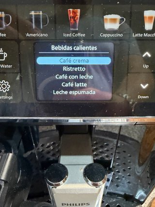 Cafetera Philips Serie 5500.