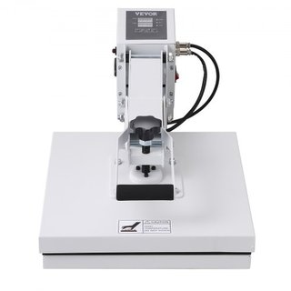Máquina de Prensa Térmica 15 x 15 in/38.1 x 38.1 cm Impresora de Sublimación para Transferencia de Camisetas DIY