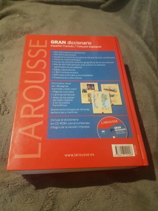 Gran diccionario español francés. Larousse